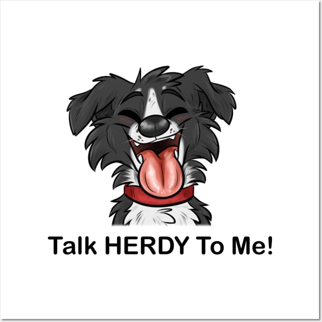 Talk herdy to me Wall Art by Pam069